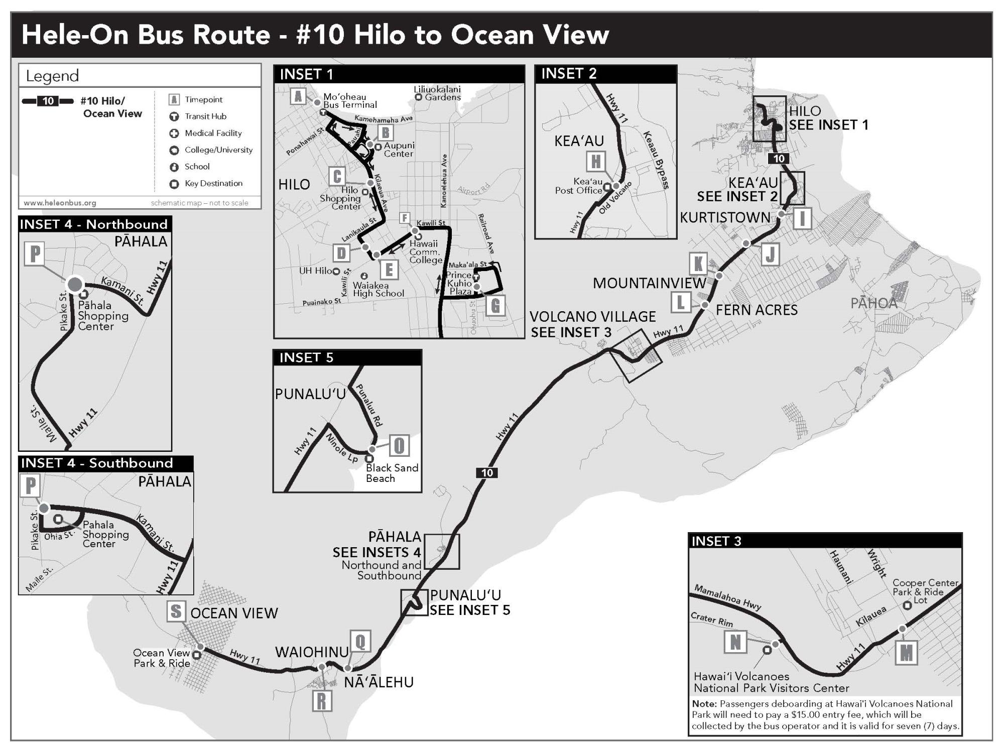 Route 10 Map