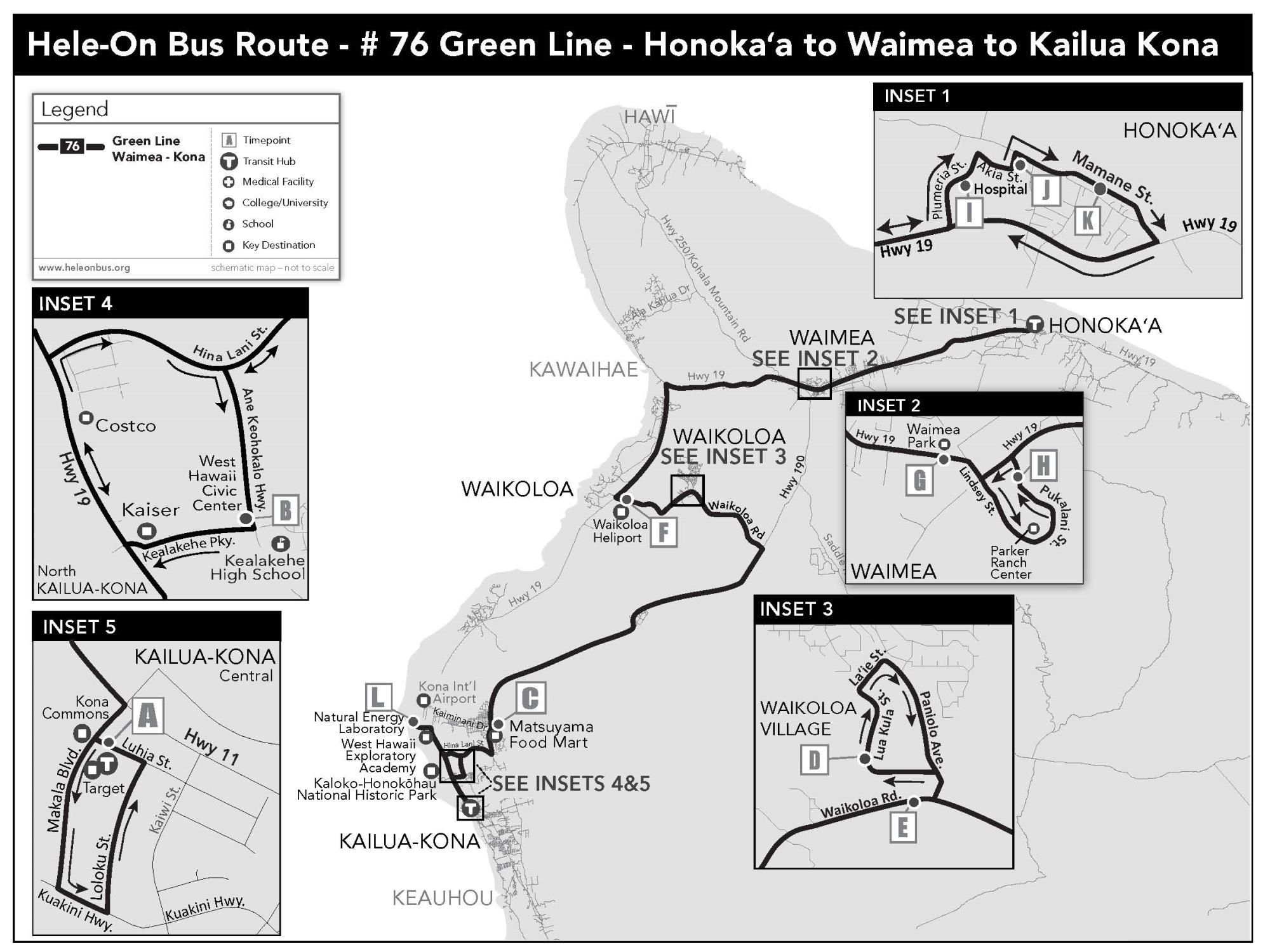 Route 76 Map