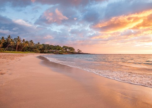 Beach at Sunset (Transportation Options)